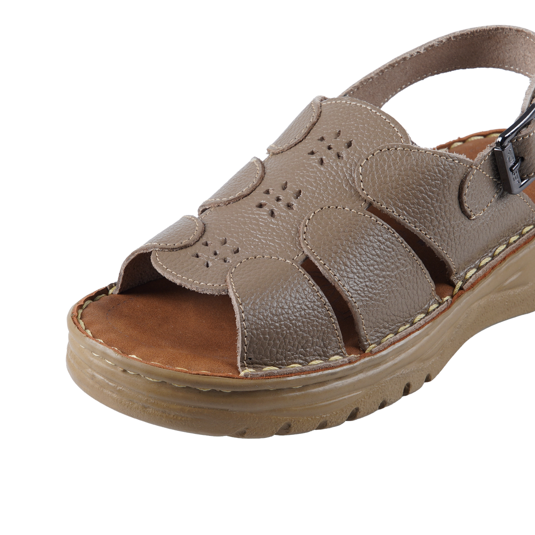212 Women Genuine Leather Medical Clogs – Comfortable Orthopedic Walking Shoes