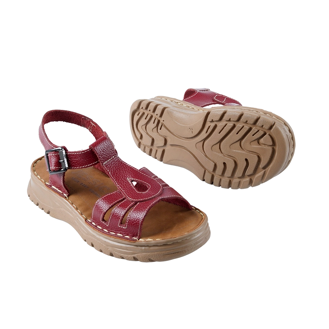218 Women Genuine Leather Medical Clogs – Comfortable Orthopedic Walking Shoes
