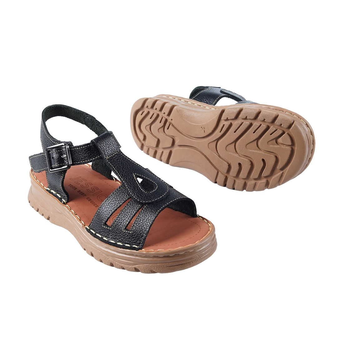 218 Women Genuine Leather Medical Clogs – Comfortable Orthopedic Walking Shoes