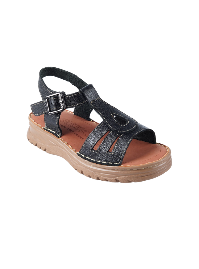 218 Women Genuine Leather Medical Clogs – Comfortable Orthopedic Walking Shoes