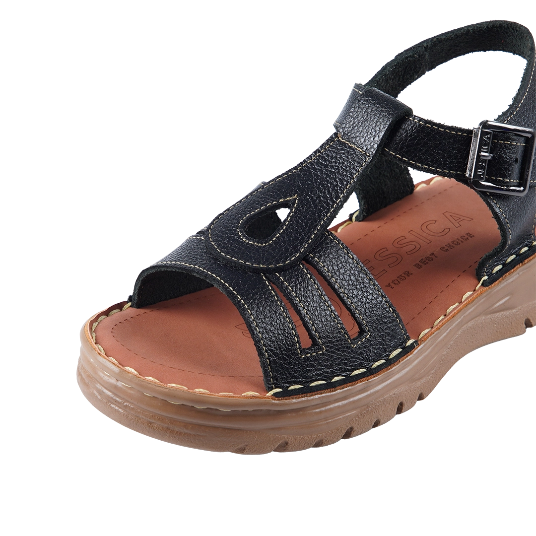 218 Women Genuine Leather Medical Clogs – Comfortable Orthopedic Walking Shoes