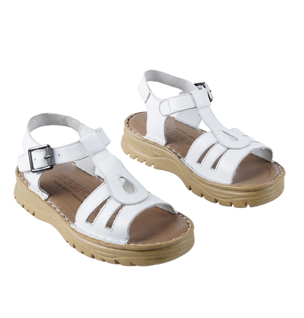 218 Women Genuine Leather Medical Clogs – Comfortable Orthopedic Walking Shoes