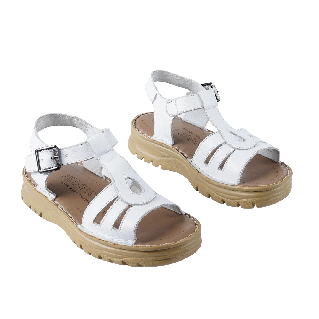 218 Women Genuine Leather Medical Clogs – Comfortable Orthopedic Walking Shoes