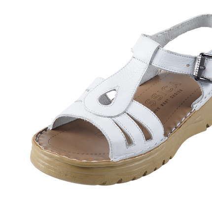 218 Women Genuine Leather Medical Clogs – Comfortable Orthopedic Walking Shoes