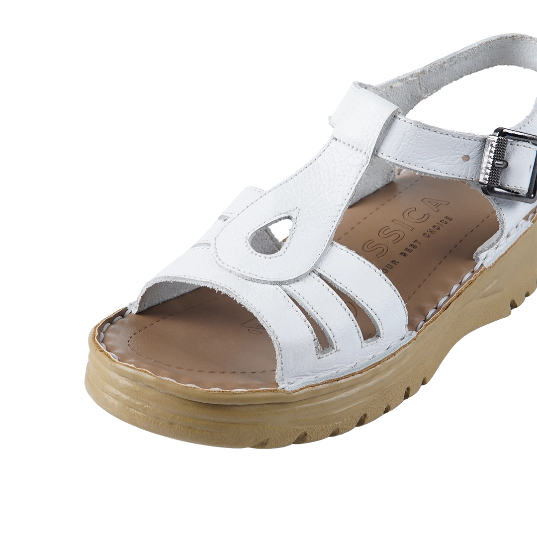 218 Women Genuine Leather Medical Clogs – Comfortable Orthopedic Walking Shoes