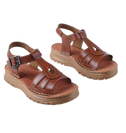 218 Women Genuine Leather Medical Clogs – Comfortable Orthopedic Walking Shoes