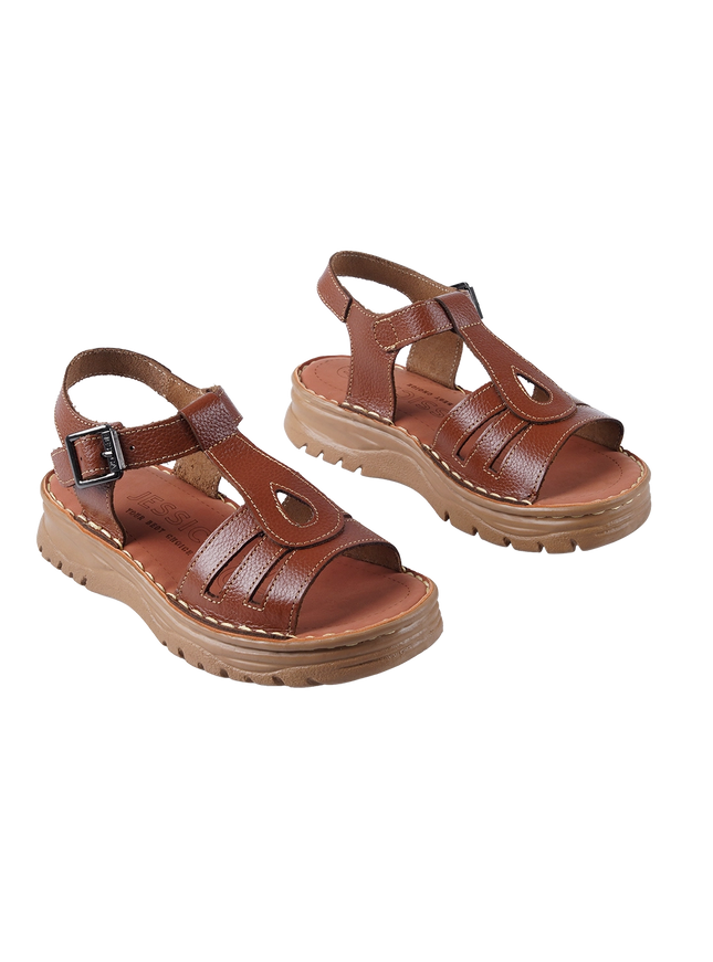 218 Women Genuine Leather Medical Clogs – Comfortable Orthopedic Walking Shoes