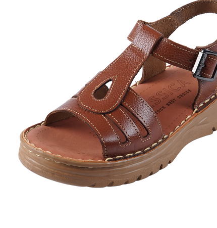 218 Women Genuine Leather Medical Clogs – Comfortable Orthopedic Walking Shoes