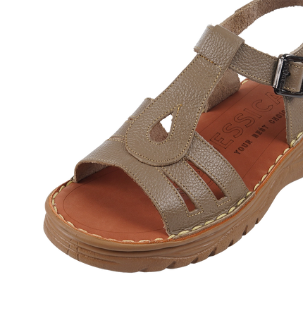218 Women Genuine Leather Medical Clogs – Comfortable Orthopedic Walking Shoes