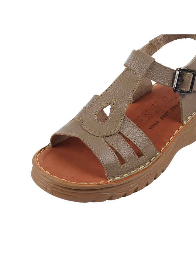 218 Women Genuine Leather Medical Clogs – Comfortable Orthopedic Walking Shoes