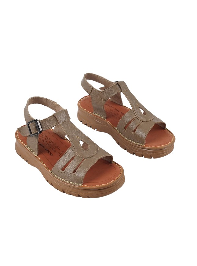 218 Women Genuine Leather Medical Clogs – Comfortable Orthopedic Walking Shoes
