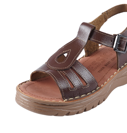 218 Women Genuine Leather Medical Clogs – Comfortable Orthopedic Walking Shoes