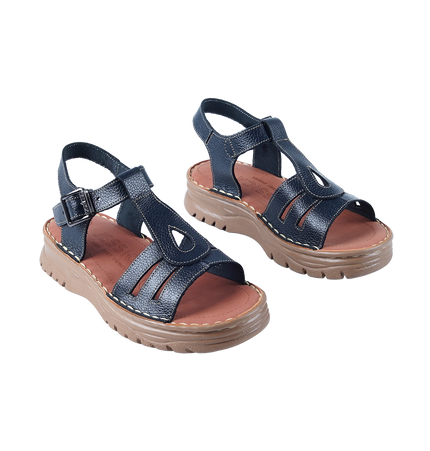 218 Women Genuine Leather Medical Clogs – Comfortable Orthopedic Walking Shoes