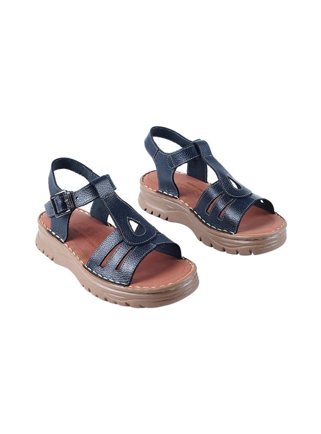 218 Women Genuine Leather Medical Clogs – Comfortable Orthopedic Walking Shoes