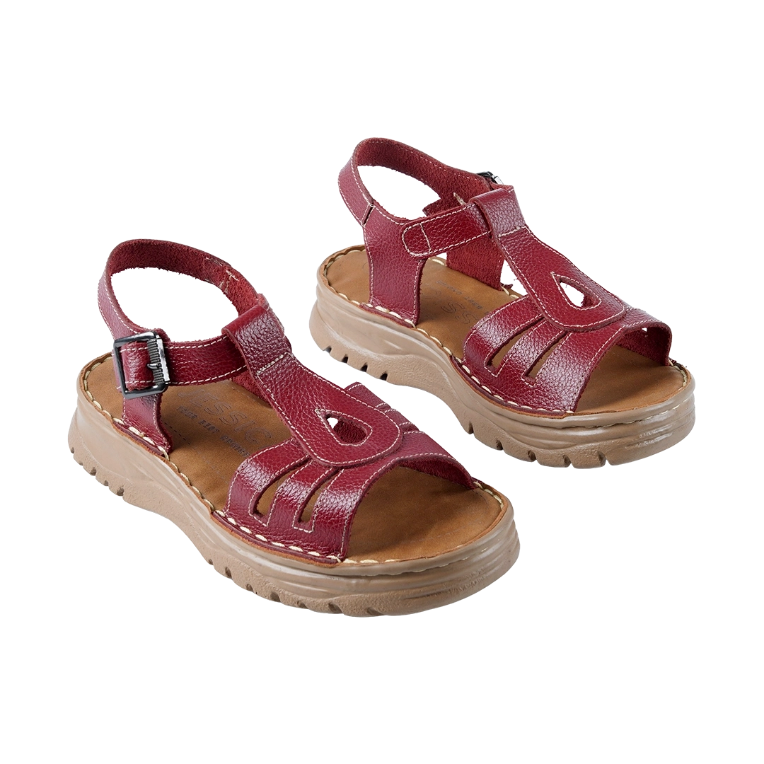 218 Women Genuine Leather Medical Clogs – Comfortable Orthopedic Walking Shoes
