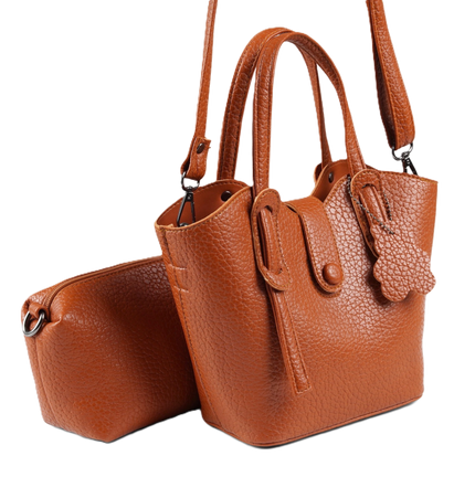 A025 Women's Shoulder & Crossbody Bag – Premium Leather Bag in Two Sizes