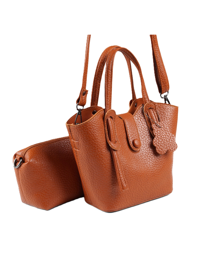 A025 Women's Shoulder & Crossbody Bag – Premium Leather Bag in Two Sizes