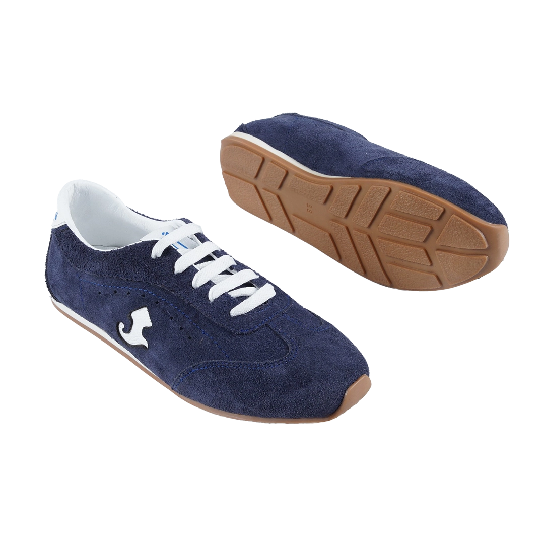 Jessica G12 Women's Genuine Suede Sneakers – Comfortable Walking Sneakers