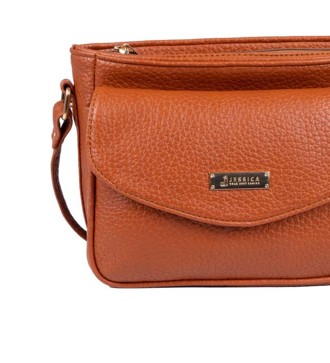 شنطة كروس حريمي عملية جلد مستورد موديل S31 – شنطة يومية 
