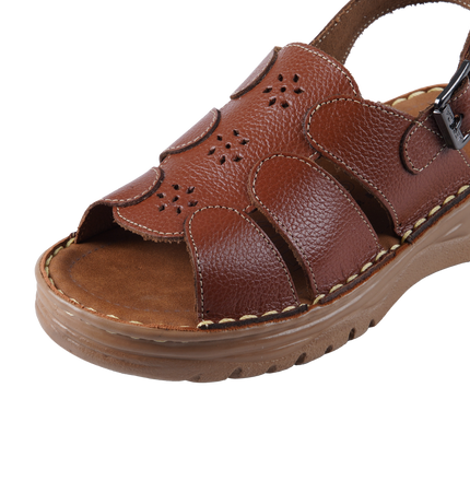 212 Women Genuine Leather Medical Clogs – Comfortable Orthopedic Walking Shoes