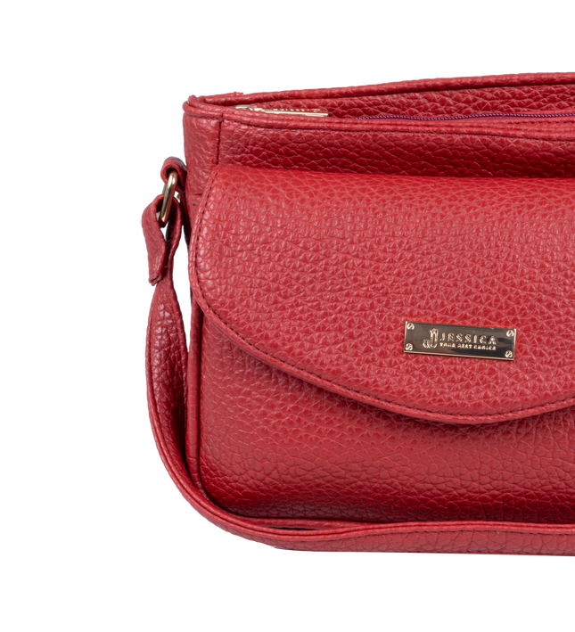 شنطة كروس حريمي عملية جلد مستورد موديل S31 – شنطة يومية 
