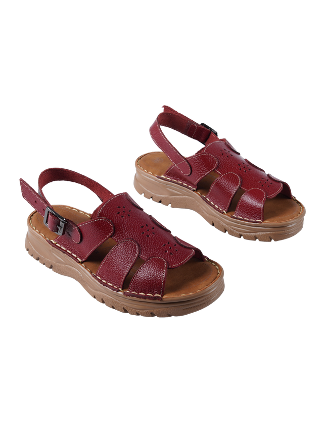 212 Women Genuine Leather Medical Clogs – Comfortable Orthopedic Walking Shoes