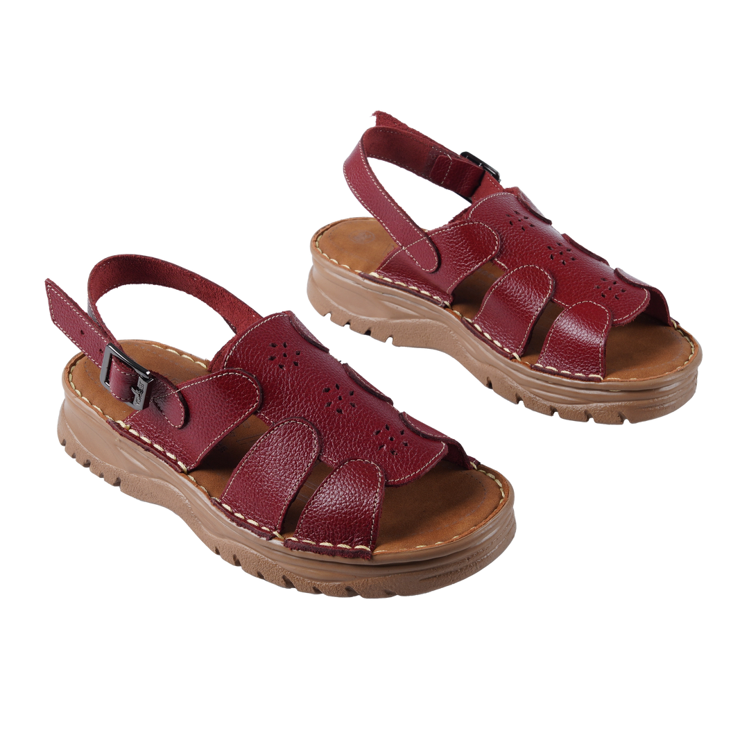 212 Women Genuine Leather Medical Clogs – Comfortable Orthopedic Walking Shoes