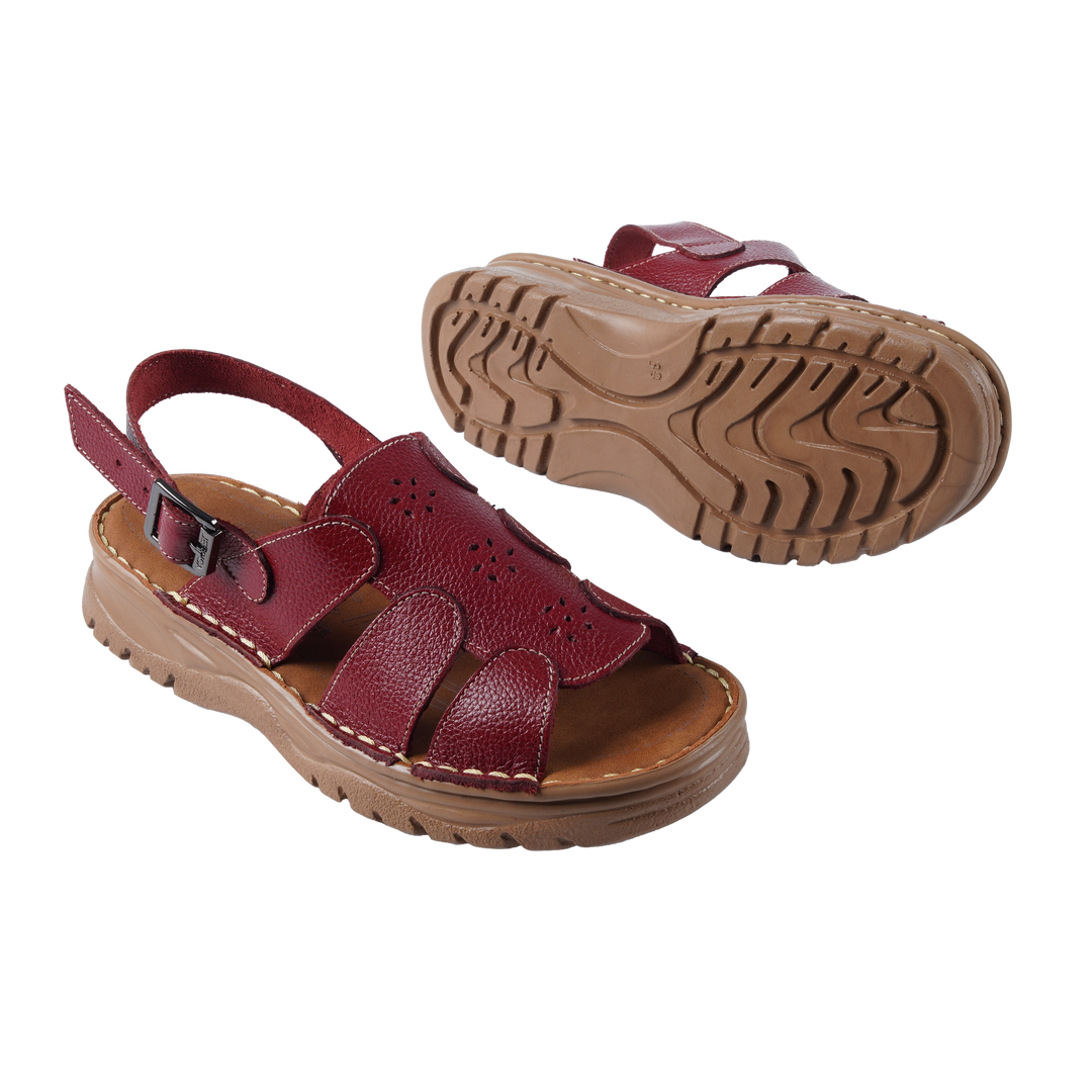 212 Women Genuine Leather Medical Clogs – Comfortable Orthopedic Walking Shoes
