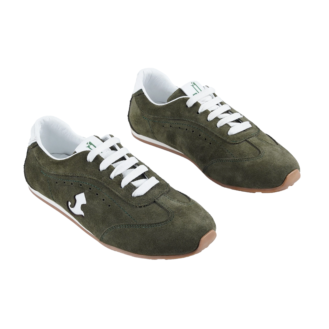 Jessica G12 Women's Genuine Suede Sneakers – Comfortable Walking Sneakers