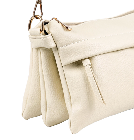Jessica S101 Women's Crossbody Bag – Practical Medium Leather Bag