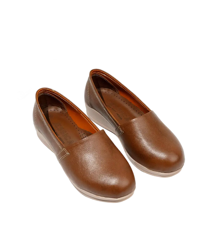 301 Women Genuine Leather Walking Shoes – Comfortable Orthopedic Shoes