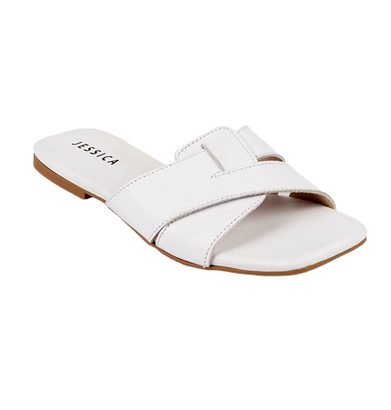 Jessica 9013 Women's Genuine Leather Clogs – Comfortable Walking Clogs with 1 cm Heel