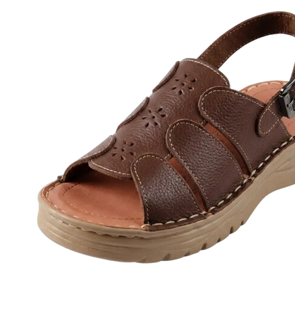 212 Women Genuine Leather Medical Clogs – Comfortable Orthopedic Walking Shoes