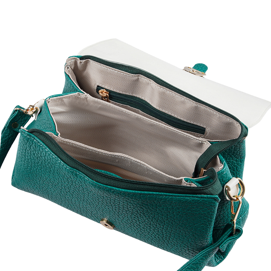 Jessica S029 Women's Crossbody Bag – Organized Premium Imported Leather Bag