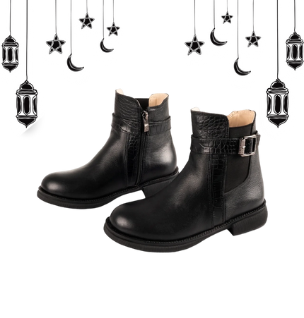 كود ٥٧٧ حذاء هاف بوت