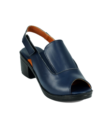 Code 309 Women's Sandal with Natural Leather Heel