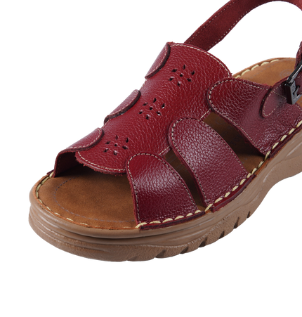 212 Women Genuine Leather Medical Clogs – Comfortable Orthopedic Walking Shoes