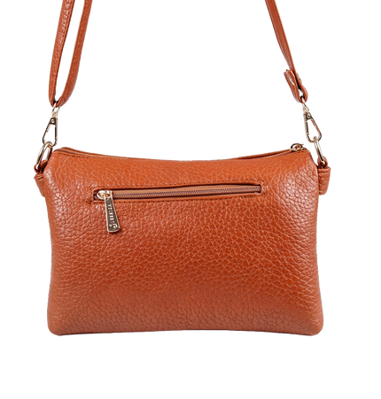 Jessica S101 Women's Crossbody Bag – Practical Medium Leather Bag