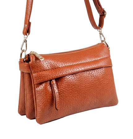 Jessica S101 Women's Crossbody Bag – Practical Medium Leather Bag