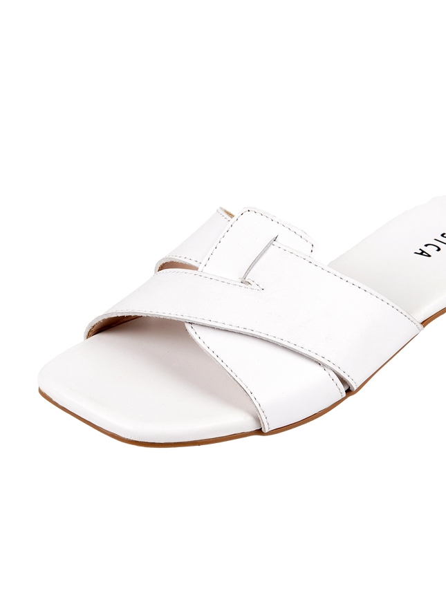 Jessica 9013 Women's Genuine Leather Clogs – Comfortable Walking Clogs with 1 cm Heel
