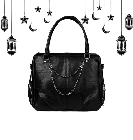 كود M570 شنطة يد من الجلد الإيطالي