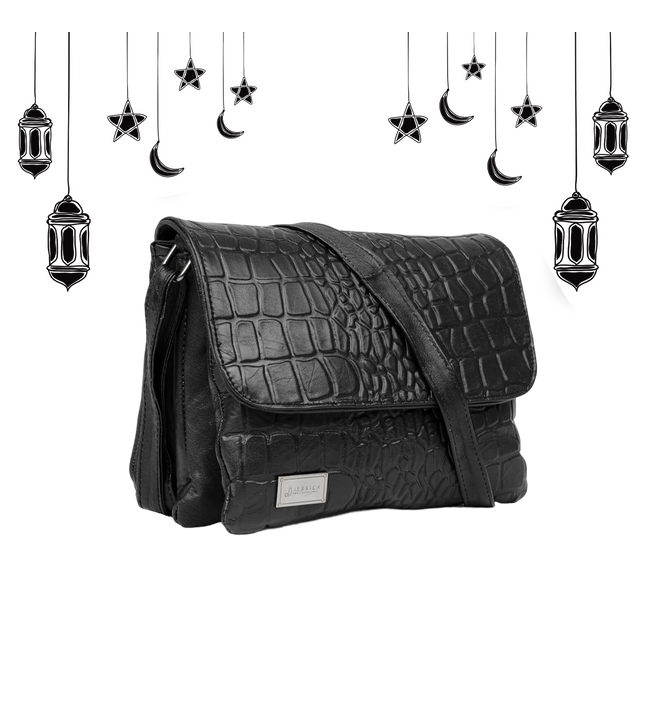 كود H30 شنطة كروس جلد طبيعي 