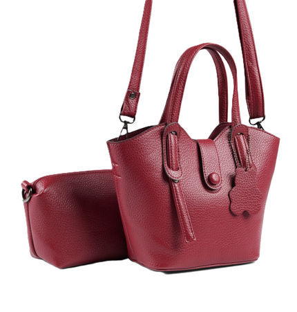 A025 Women's Shoulder & Crossbody Bag – Premium Leather Bag in Two Sizes