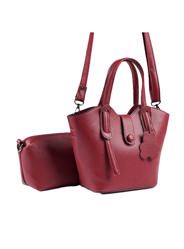 A025 Women's Shoulder & Crossbody Bag – Premium Leather Bag in Two Sizes