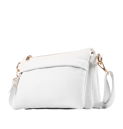 Jessica S101 Women's Crossbody Bag – Practical Medium Leather Bag