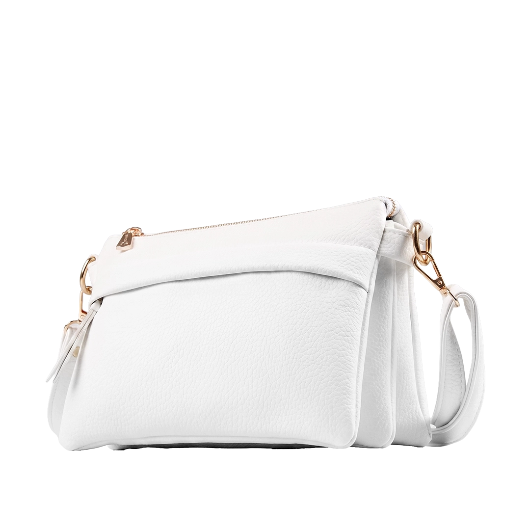Jessica S101 Women's Crossbody Bag – Practical Medium Leather Bag