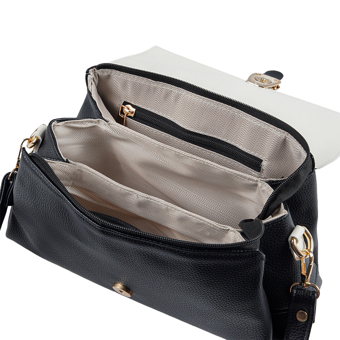 Jessica S029 Women's Crossbody Bag – Organized Premium Imported Leather Bag