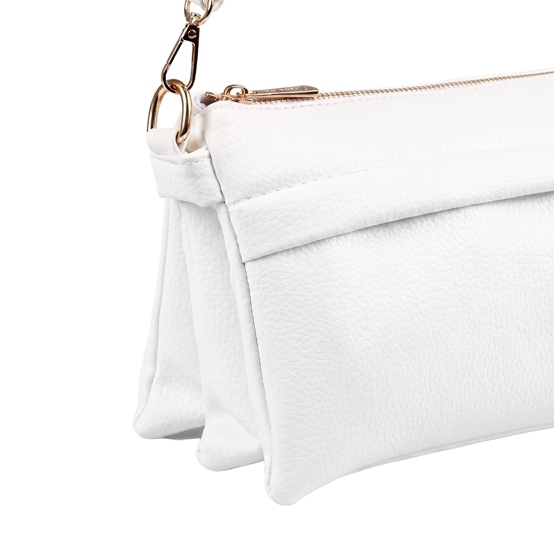 Jessica S101 Women's Crossbody Bag – Practical Medium Leather Bag