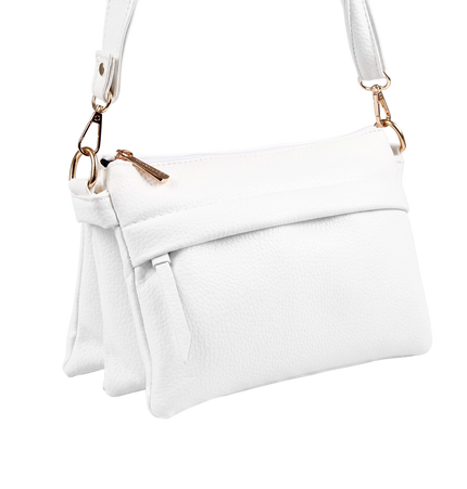 Jessica S101 Women's Crossbody Bag – Practical Medium Leather Bag
