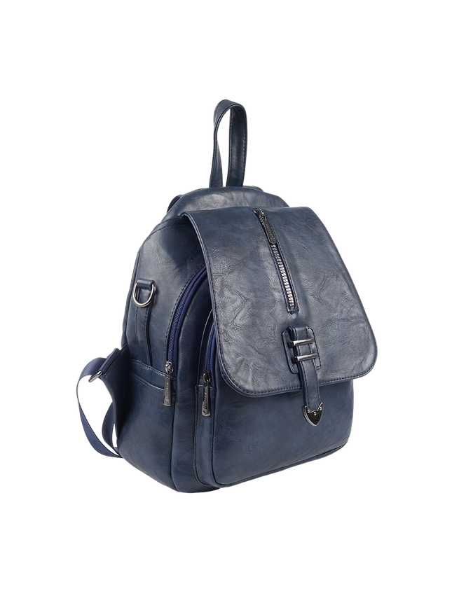 Model 633 Women Backpack with Shoulder Handle – Practical Imported Leather Bag